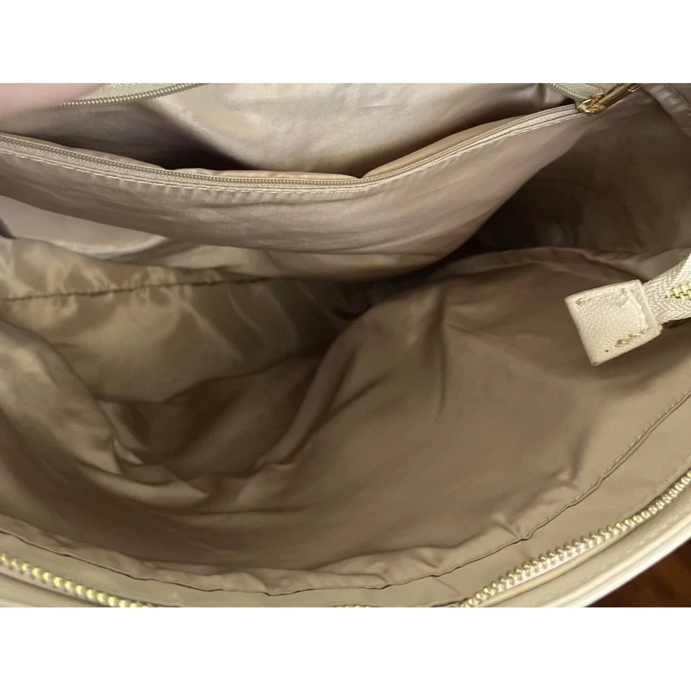 Hollis Nude Large Diaper Bag Backpack Crossbody Multi Pockets